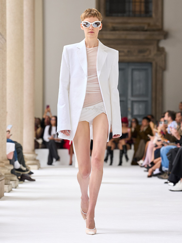 【Max Mara Sfilata】RUNWAYコットンツイルドレス Spring/Summer 2025 Fashion Show Clothing | Max Mara